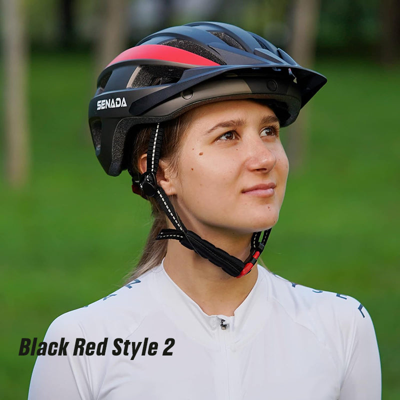 Bike Helmet with Magnetic Goggles