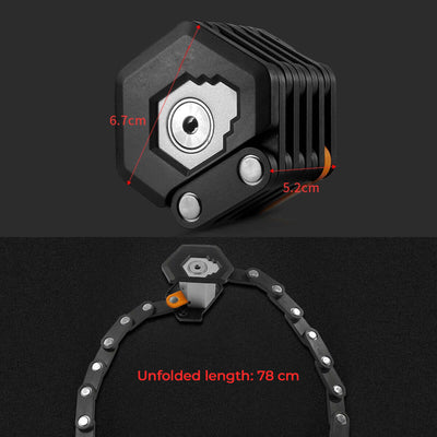 Password Chain Lock / Folding Bike Lock