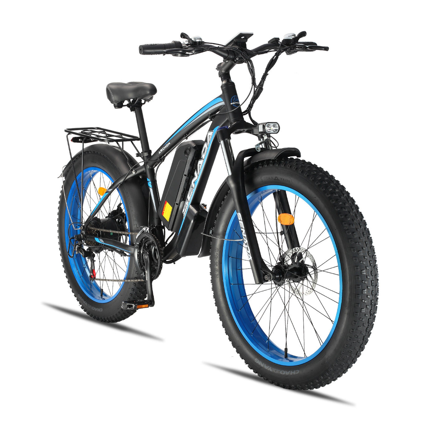 ARCHON - 48V 26" Fat Tire Beach Snow Electric Mountain Bike (1000W) [Refurbished Discount | No return | No exchange | No free accessory | Limited 1-year warranty]