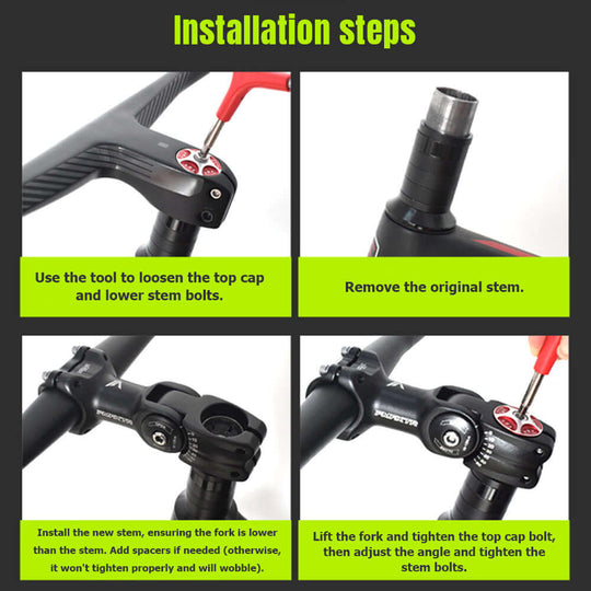 Bicycle Stem Removing Bike Handlebars Handlebar Stem How To Loosen